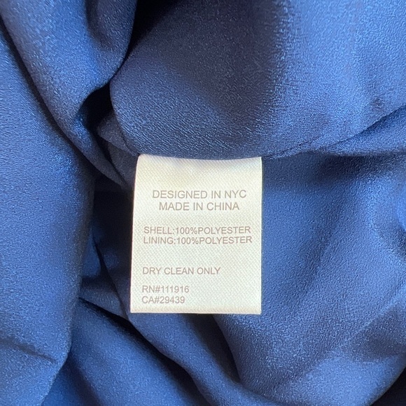 YUMI Kim Celine‎ Blue Floral Flutter Sleeve Mini Dress - Picture 13 of 13